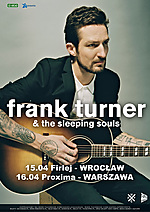 Frank Turner & The Sleeping Souls na dwóch koncertach w Polsce