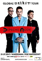 Depeche Mode na jedynym koncercie w Polsce