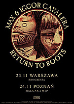 Max & Igor Cavalera na dwóch koncertach w Polsce