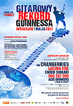 Gitarowy rekord Guinessa we Wrocławiu