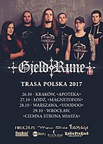 GjeldRune na czterech koncertach w Polsce