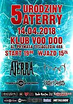 5 urodziny Aterry. Koncert plus goście: Morna, Torture of Hypocrisy, Warband