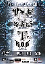 Winter’s Breath Of Death 2019 - Trauma, Fanthrash, Tenebris, R.O.D