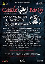 Castle Party Festival 2020 - Kolejne potwierdzone zespoły