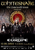 Whitesnake i Europe w przyszłym roku w Polsce.